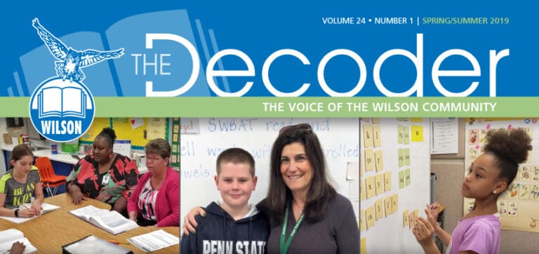 Spring/Summer 2019 Decoder - Wilson Language Training Knowledge Library