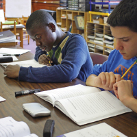 Just Words Students reading