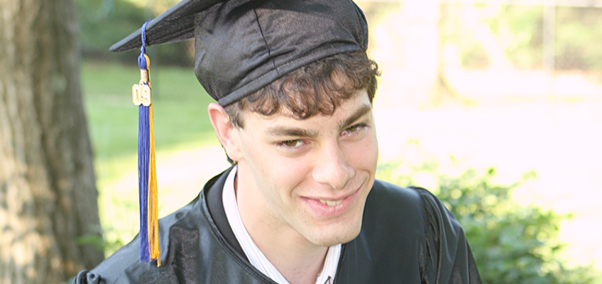 Tom overcame a learning disability and other challenges to go on to earn a bachelor's degree in Arts Management from SUNY Purchase.