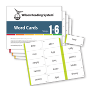 Wilson Reading Word List Chart