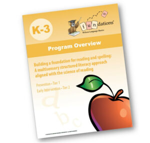 Fundations Program Overview cover