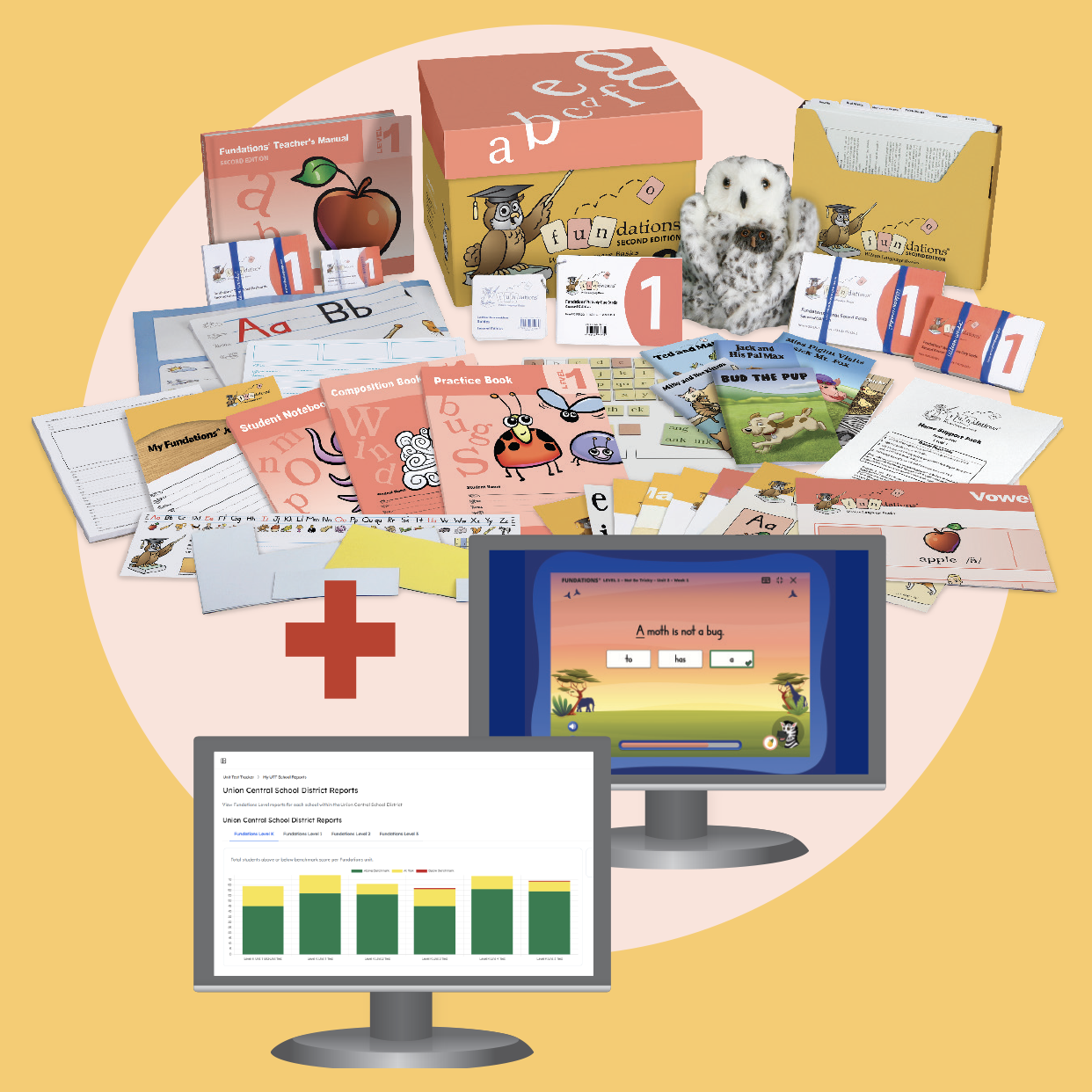 Classroom set with Fun Hub practice and Data recording suite